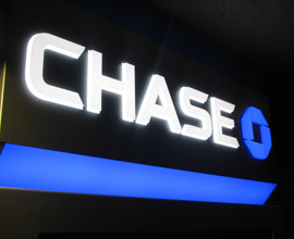 Chase Bank Sign